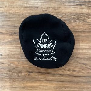 2002 Salt Lake City Olympics Team Canada Roots beret in black